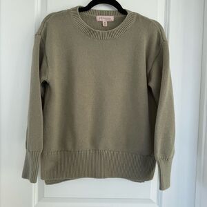 PHILOSOPHY | Sage Green Cable Knit Sweater